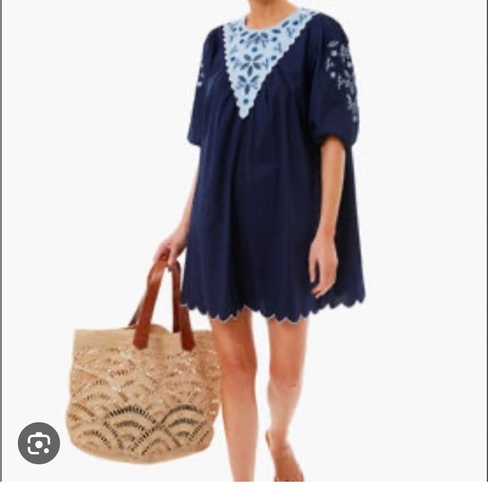 Tuckernuck pomander place navy Georgie dress